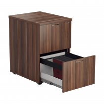 Essential Filing Cabinet | 2 Drawers | Dark Walnut