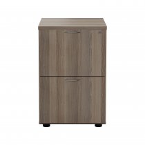 Essential Filing Cabinet | 2 Drawers | Grey Oak