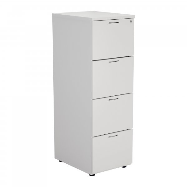 Essential Filing Cabinet | 4 Drawers | White