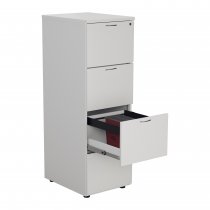 Essential Filing Cabinet | 4 Drawers | White