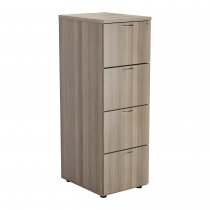 Essential Filing Cabinet | 4 Drawers | Grey Oak