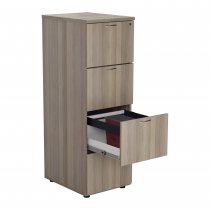 Essential Filing Cabinet | 4 Drawers | Grey Oak