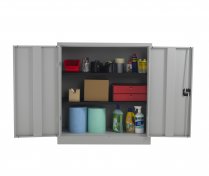 Steel Double Door Cupboard | 1000 x 920 x 420mm | Grey | Talos