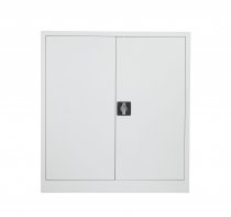 Steel Double Door Cupboard | 1000 x 920 x 420mm | White | Talos
