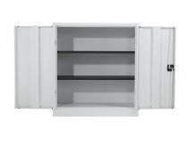 Steel Double Door Cupboard | 1000 x 920 x 420mm | White | Talos