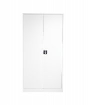 Steel Double Door Cupboard | 1790 x 920 x 420mm | White | Talos
