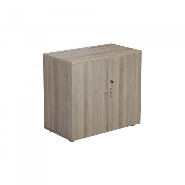 Essential Wooden Cupboard | 730mm High | Grey Oak