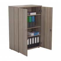 Essential Wooden Cupboard | 1200mm High | Grey Oak
