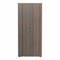 Essential Wooden Cupboard | 1800mm High | Grey Oak