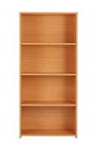 Premium Bookcase | 1600mm High | Beech | Eco 18