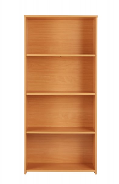 Premium Bookcase | 1600mm High | Beech | Eco 18