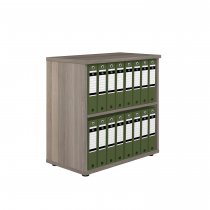 Essential Wooden Bookcase | 730mm High | Grey Oak