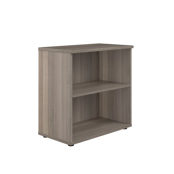 Essential Wooden Bookcase | 800mm High | Grey Oak