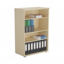 Essential Wooden Bookcase | 1200mm High | Maple