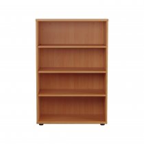 Essential Wooden Bookcase | 1200mm High | Beech