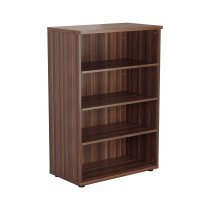 Essential Wooden Bookcase | 1200mm High | Dark Walnut