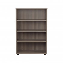 Essential Wooden Bookcase | 1200mm High | Grey Oak
