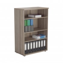 Essential Wooden Bookcase | 1200mm High | Grey Oak