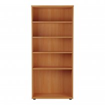 Essential Wooden Bookcase | 1800mm High | Beech