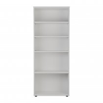 Essential Wooden Bookcase | 2000mm High | White