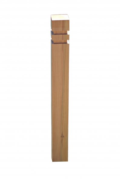 Wooden Eco Bollard | Oak | 140 x 140 x 1200mm | Seaton