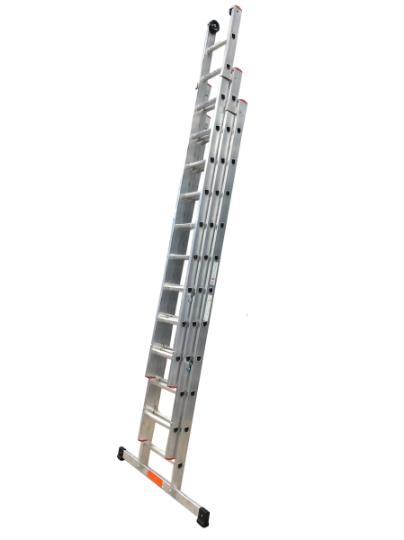 Triple Extension Ladder | Closed Height 2.5m | Extended Height 5.5m | TuFF Ladder