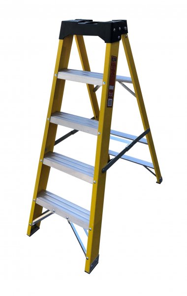 Fibreglass Steps | Height 1330mm | Professional Ladder