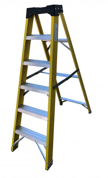 Fibreglass Steps | Height 1580mm | Professional Ladder