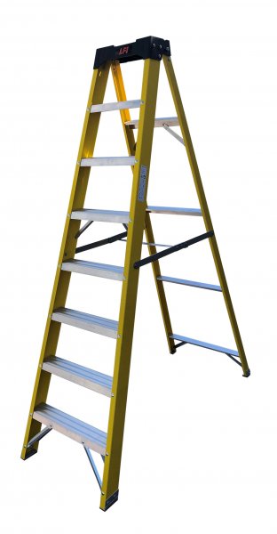 Fibreglass Steps | Height 2080mm | Professional Ladder