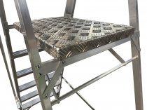 Aluminium Wide Platform Steps | Platform Height 0.75m | Professional Ladder