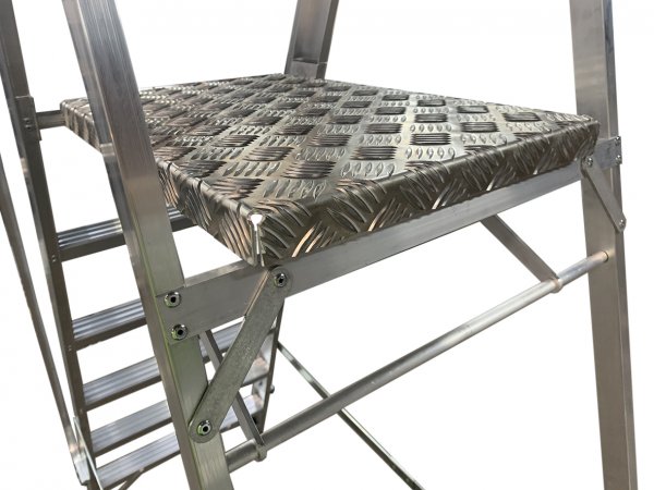 Aluminium Wide Platform Steps | Platform Height 0.75m | Professional Ladder