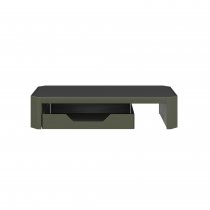 Monitor Stand | Small | 500mm Width | Olive Green | Bisley Platform