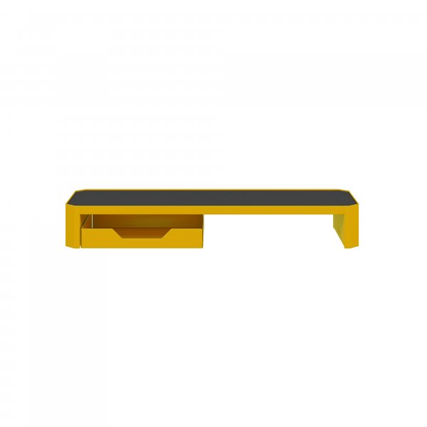 Monitor Stand | Large | 750mm Width | Golden Sunflower Yellow | Bisley Platform