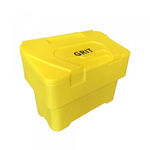 Large Stacking Grit Bin | 115 Litre | Bin Only | Yellow