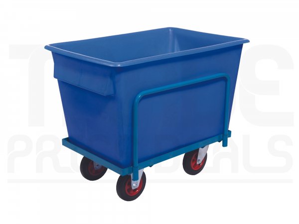 Container Truck | Blue | 860 x 730 x 1020mm | 370 Ltr | No Lid | Drainage Tap