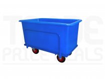 Container Truck | Blue | 900 x 760 x 1375mm | 455 Ltr | No Lid | Drainage Tap