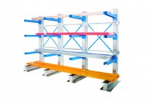 Cantilever Racking | Single Sided Starter Bay | 1976h x 1000w | 600mm Arms | Max Load 4400kg