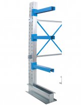 Cantilever Racking | Single Sided Extension Bay | 2432h x 1000w | 800mm Arms | Max Load 1900kg