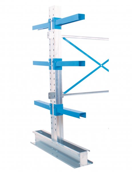 Cantilever Racking | Double Sided Extension Bay | 1976h x 1000w | 1000mm Arms | Max Load 3200kg