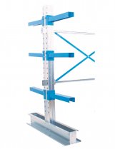 Cantilever Racking | Double Sided Extension Bay | 2964h x 1000w | 800mm Arms | Max Load 3800kg