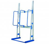Vertical Racking | Starter Bay | 2550 x 1200 x 810mm | 2 Fixed & 1 Adjustable Dividers