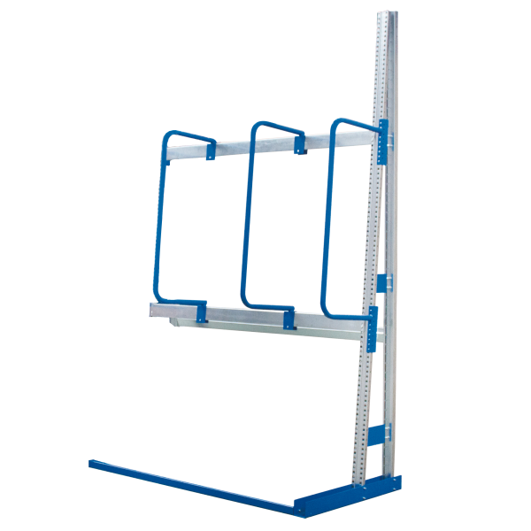 Vertical Racking | Extension Bay | 2550 x 1600 x 810mm | 3 Adjustable Dividers