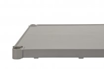 Hygienic Shelving | 1625h x 1220w x 460d mm | 4 Solid Shelves | 360kg Max Weight per Shelf | Eclipse® Plastic Plus