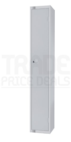 Standard Locker | 1 Door | 1800 x 300 x 300mm | Mid Grey
