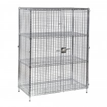 Chrome Wire Security Cage | Static | 1625 x 915 x 460mm | 4 Levels | Eclipse®